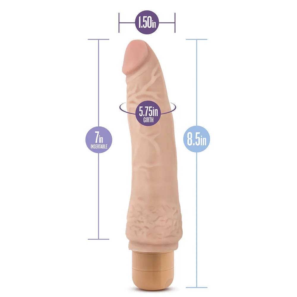 8.5 Blush Dr Skin Cock Vibe 7 Vibrating Realistic Dildo Vibrator Dong Sex Toy