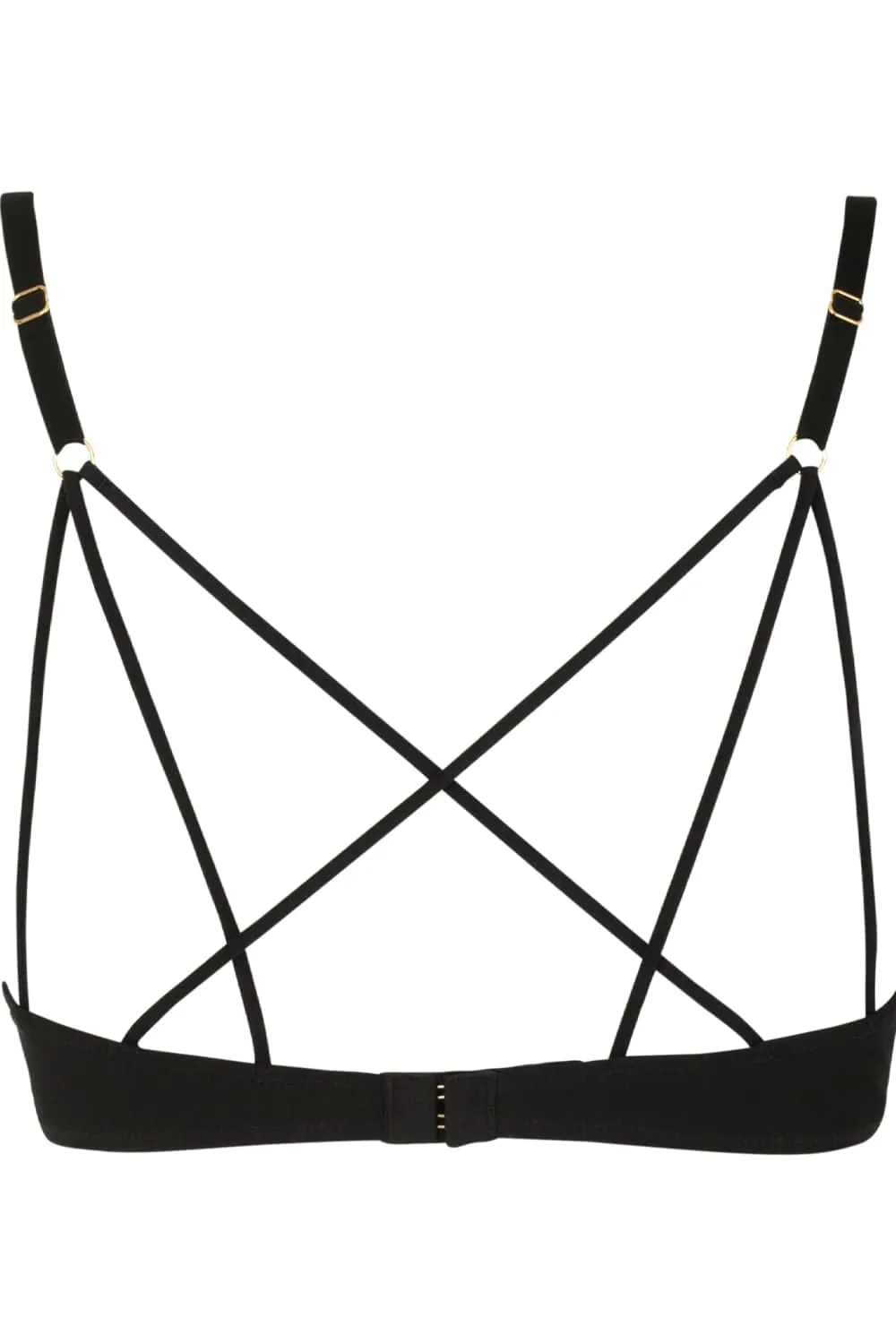 Après Minuit Half Cup Bra Black
