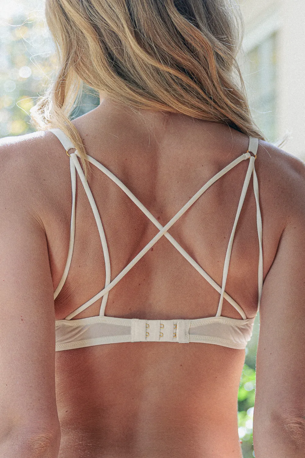 Après Minuit Half Cup Bra Pearl