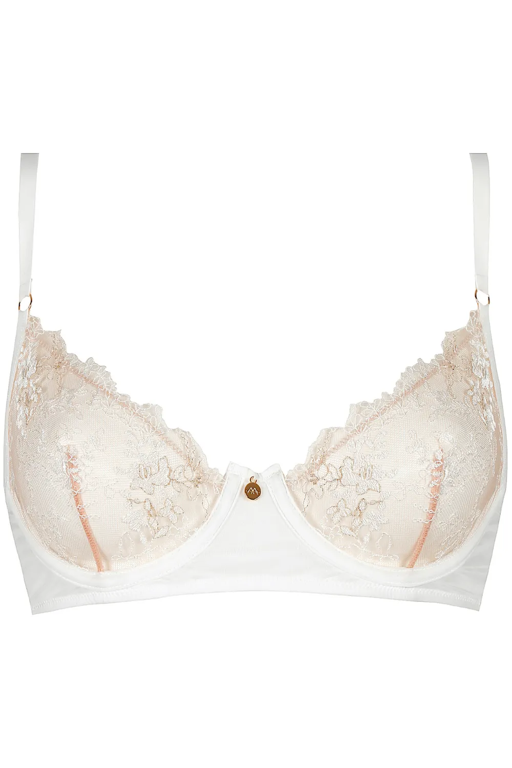 Après Minuit Half Cup Bra Pearl