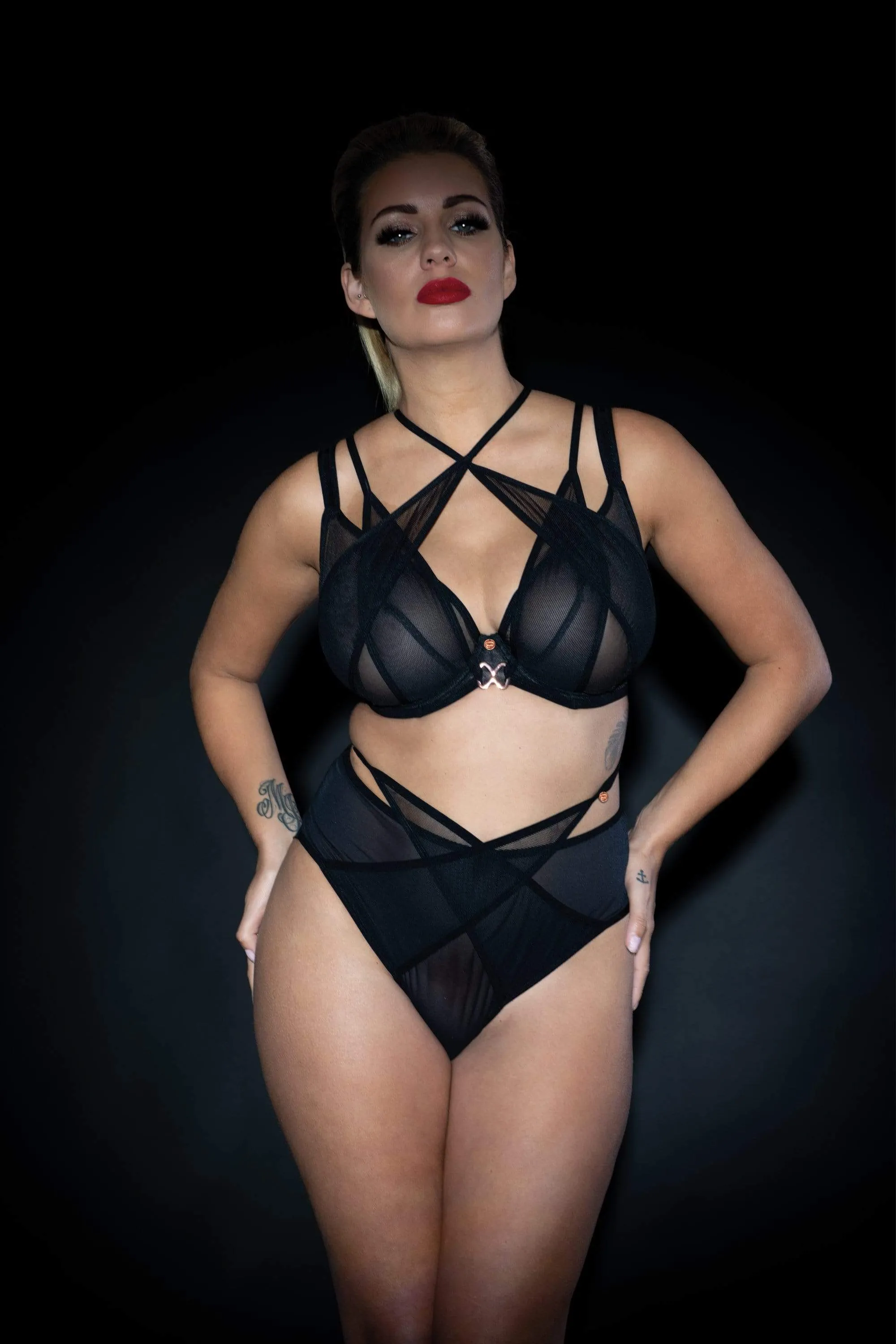 Black Magic High Waist Brazilian