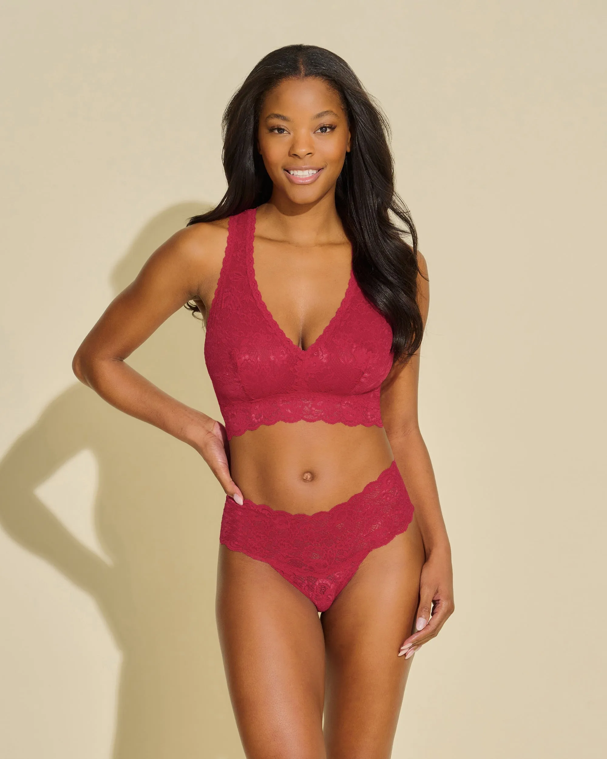 Curvy Racie Racerback Bralette