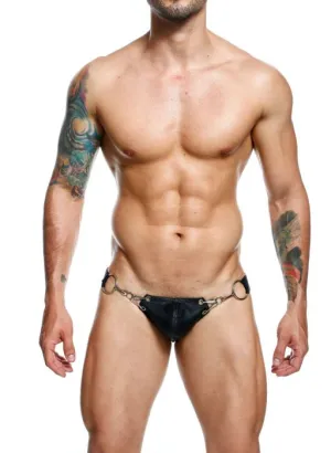 Dungeon Snap Jockstrap Black O/S