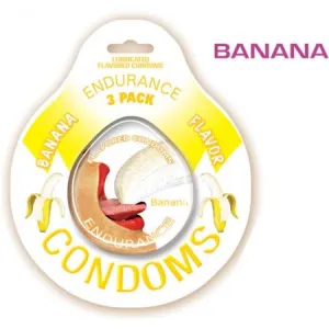 Endurance Condom Banana 3`s