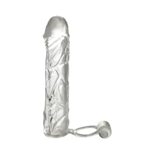 Fantasy X-tensions Vibrating Super Sleeve Clear