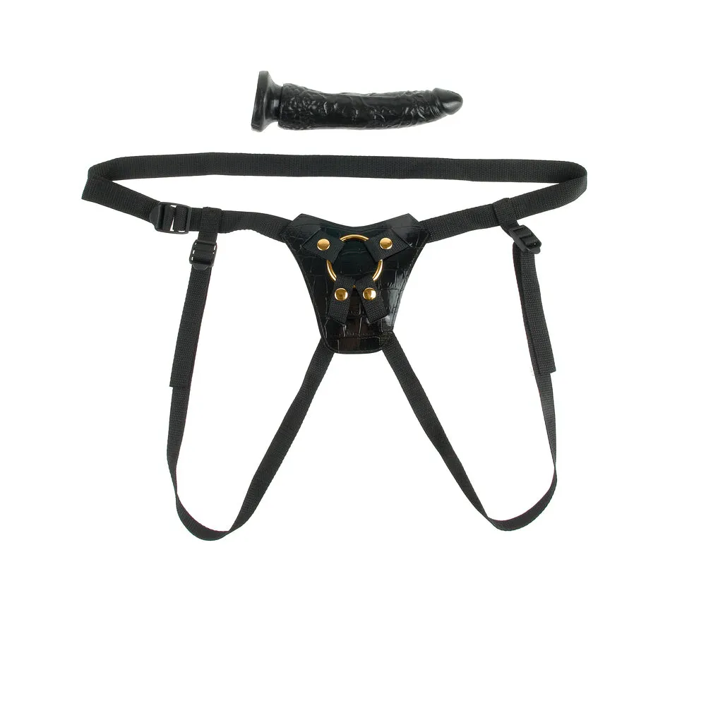 Fetish Fantasy Gold Designer Strap On Black