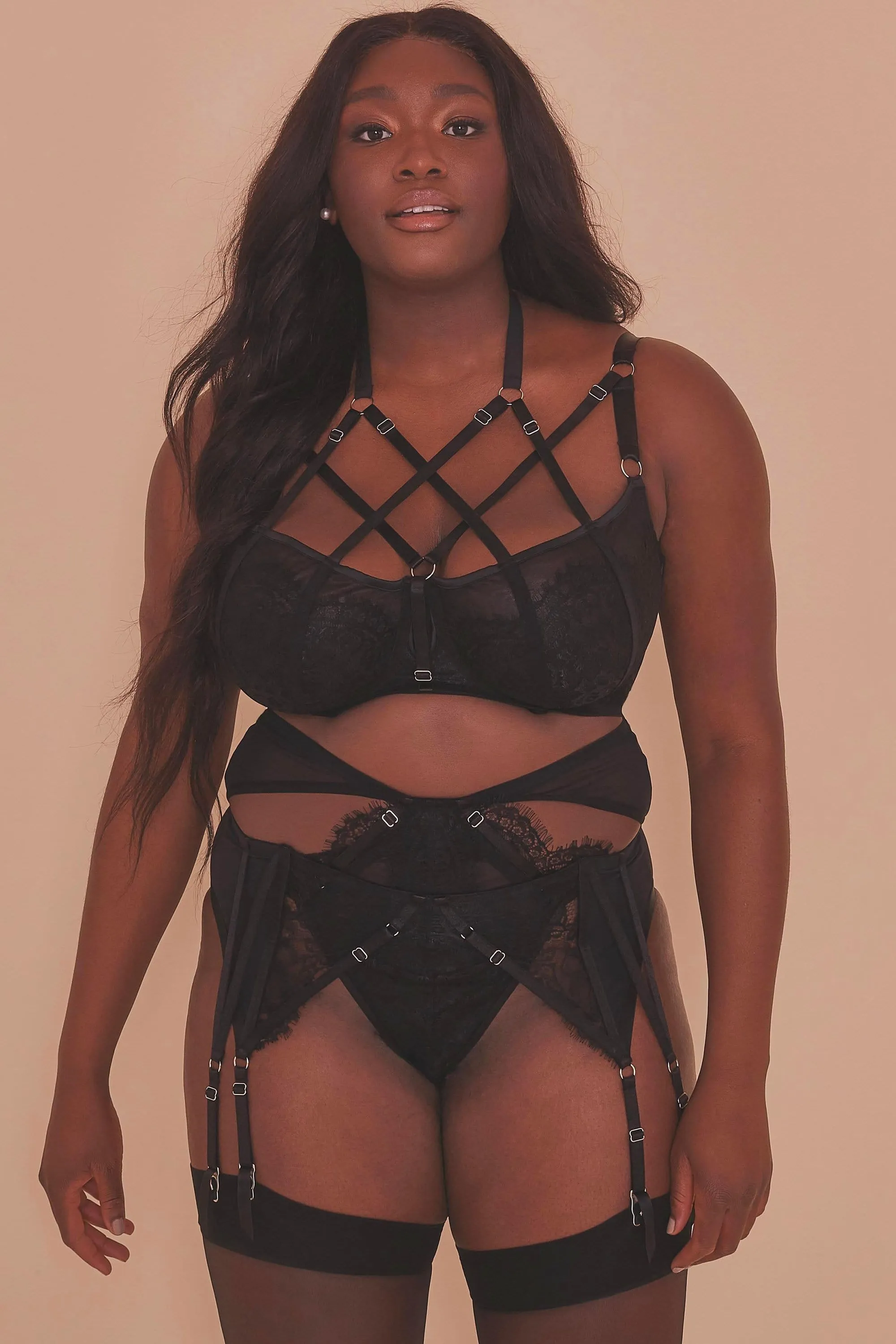 Gabi Fresh Leandra Strapped Up Suspender Belt