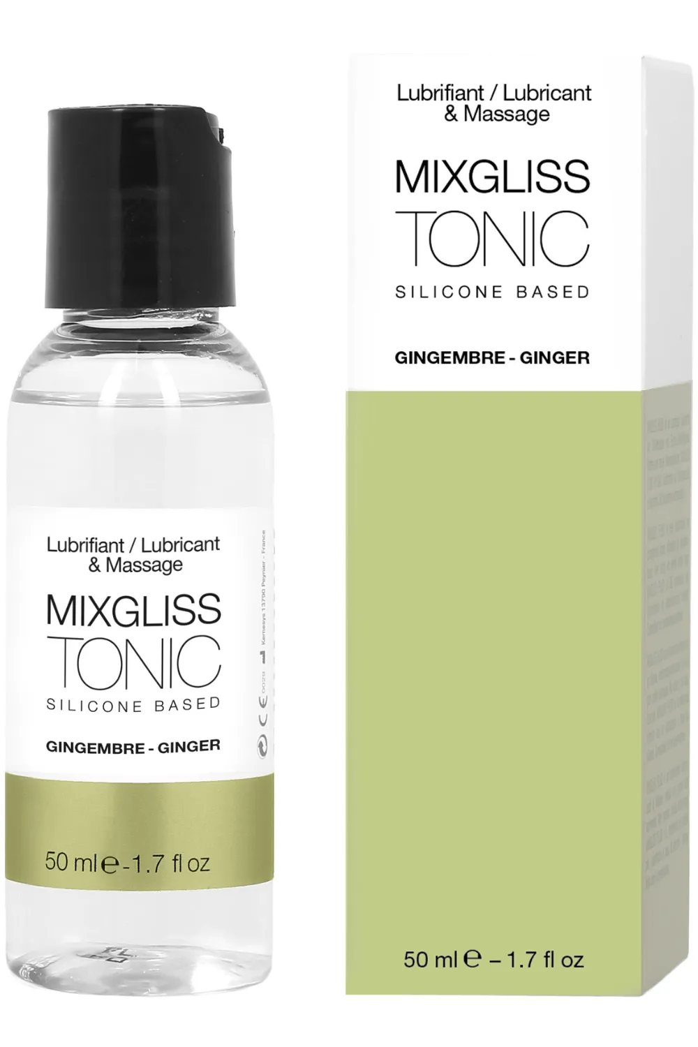 Ginger Silicone-Based Lubricant & Massage Fluid 50ml