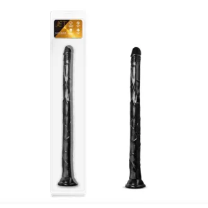 Jet - Black Mamba - 19.25 Inch Long Dildo - Black