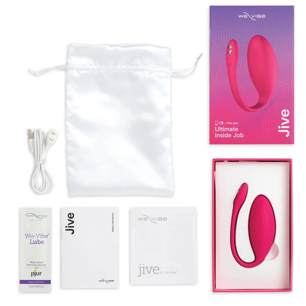 Jive by We-Vibe APP Control Wearable G-Spot Vibrator Electric Pink