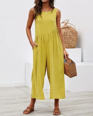 Overalls Off Shoulder Jumpsuit
