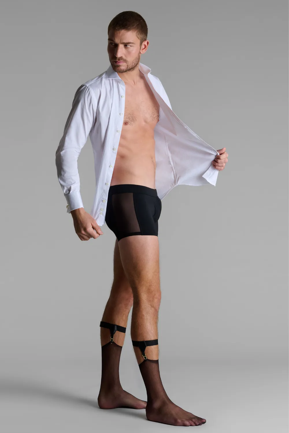 Pure Tentation Men's Boxer Black