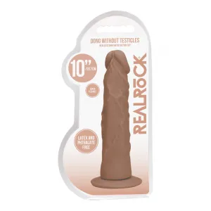 Realrock Dong Without Testicles 10&quot; Tan