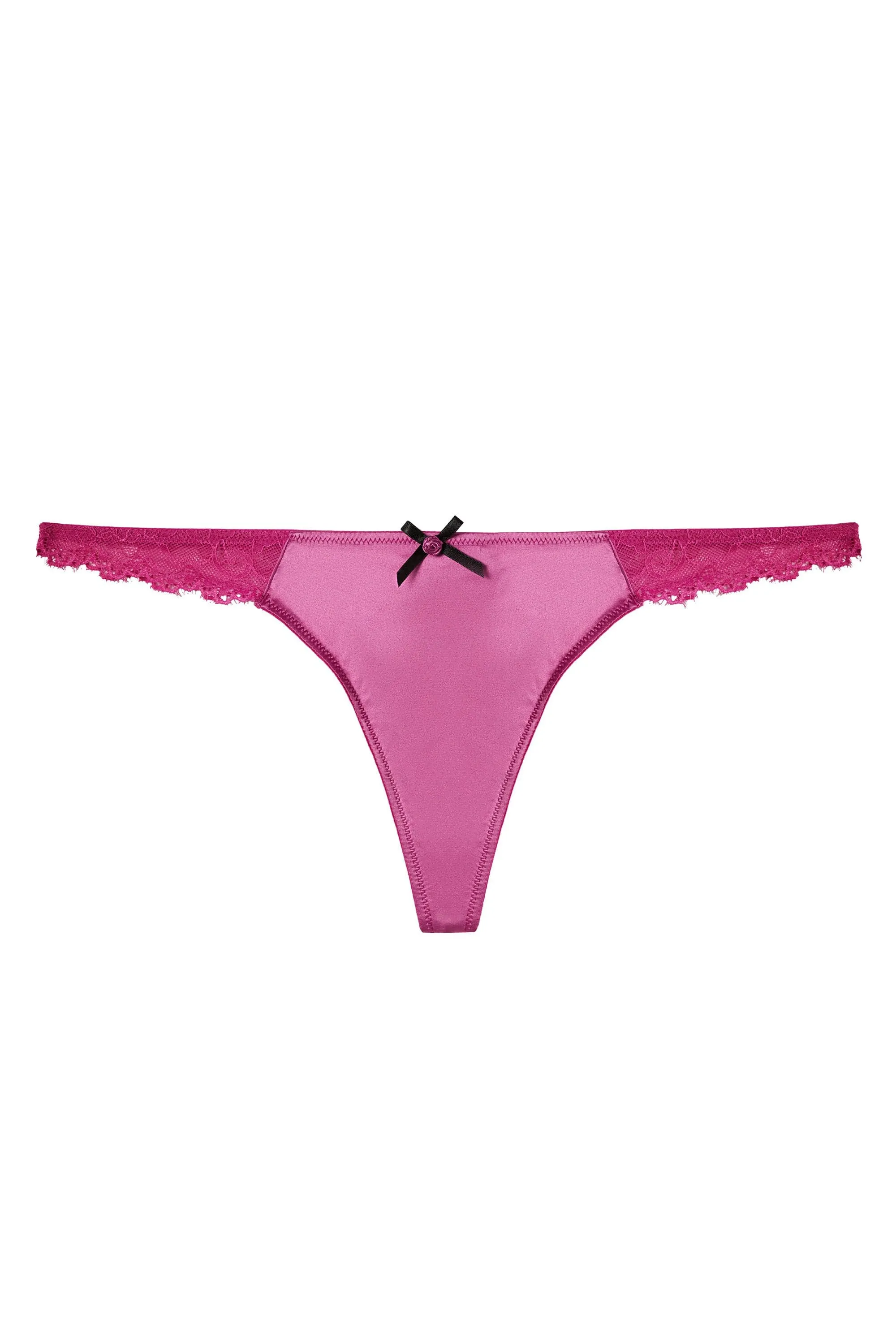 Rosalyn Magenta Lace Thong