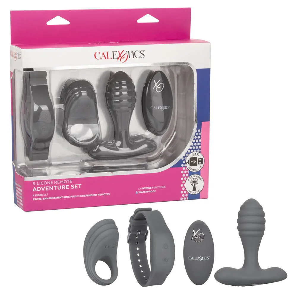 Silicone Remote Adventure Set - Black