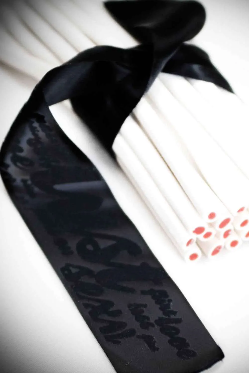 Silky Restraints With Velvet Print