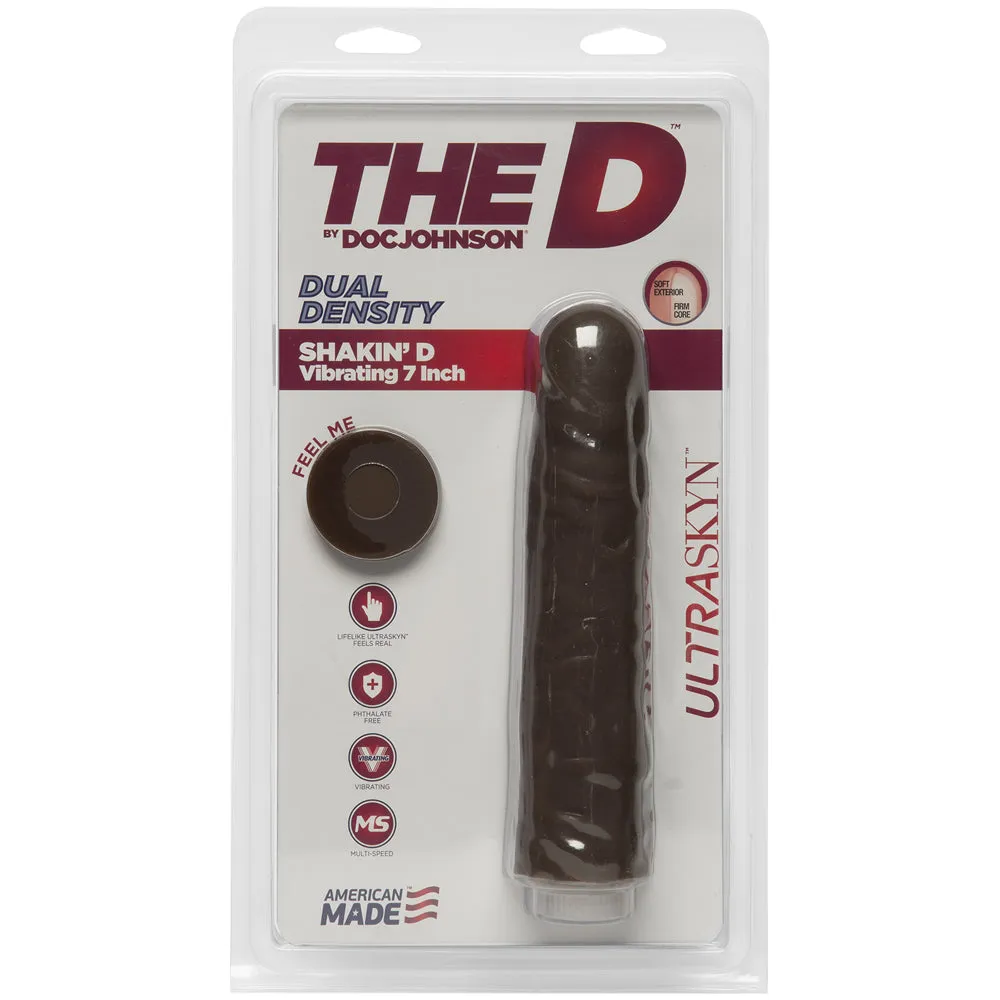 The D 7' Shakin' D Vibrating - Chocolate