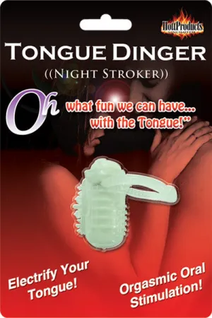 Tongue Dinger - Glow in the Dark Night Stroker