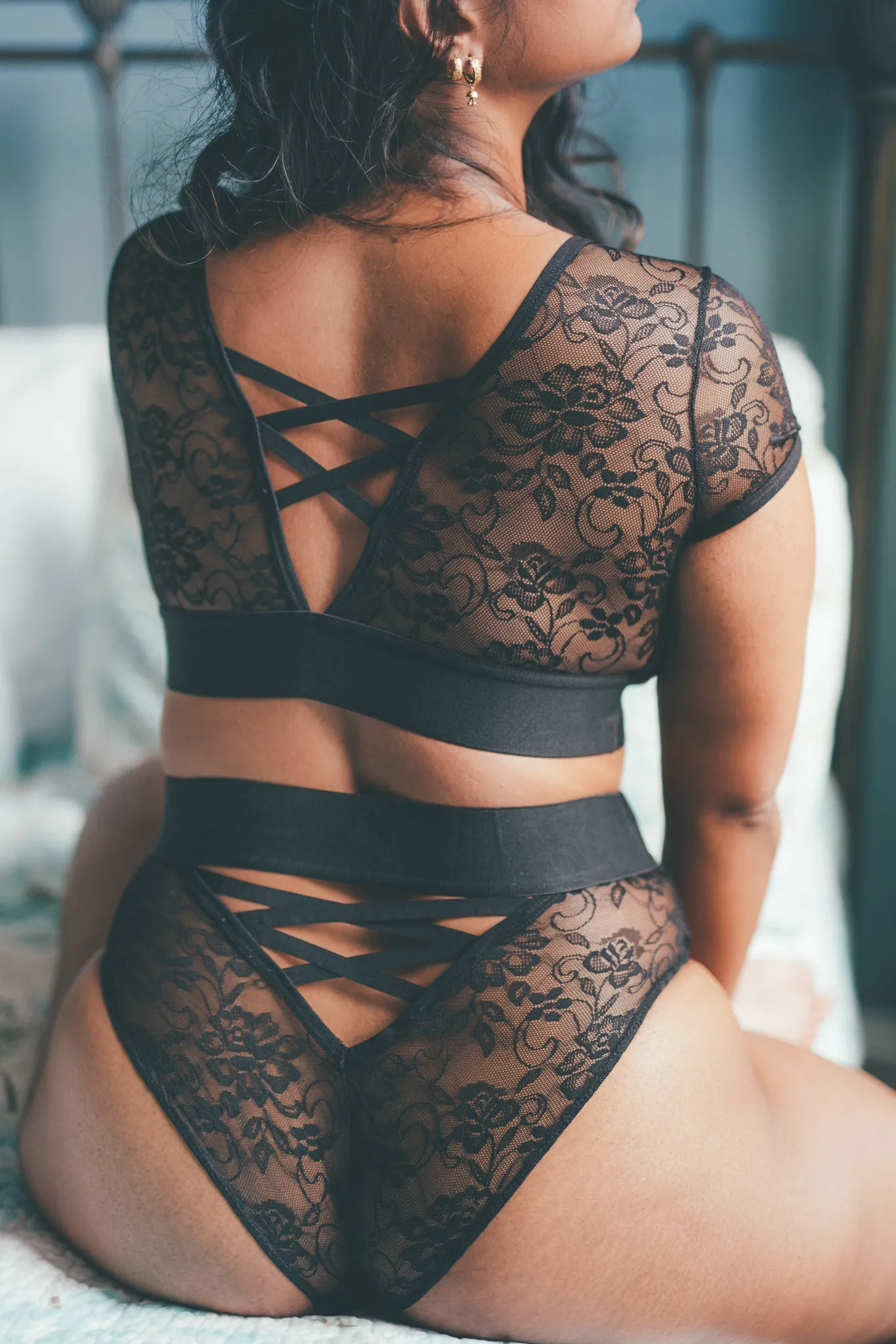 Tutti Rouge Reversible Fuller Bust Lyric Plunge Bralette