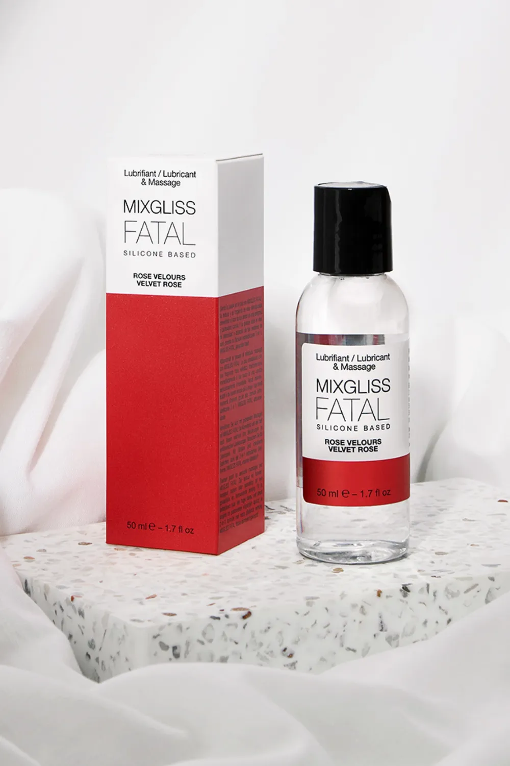 Velvet Rose Silicone-Based Lubricant & Massage Fluid 50ml