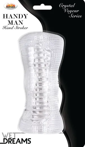 Wet Dreams Handy Man Stroker - Clear