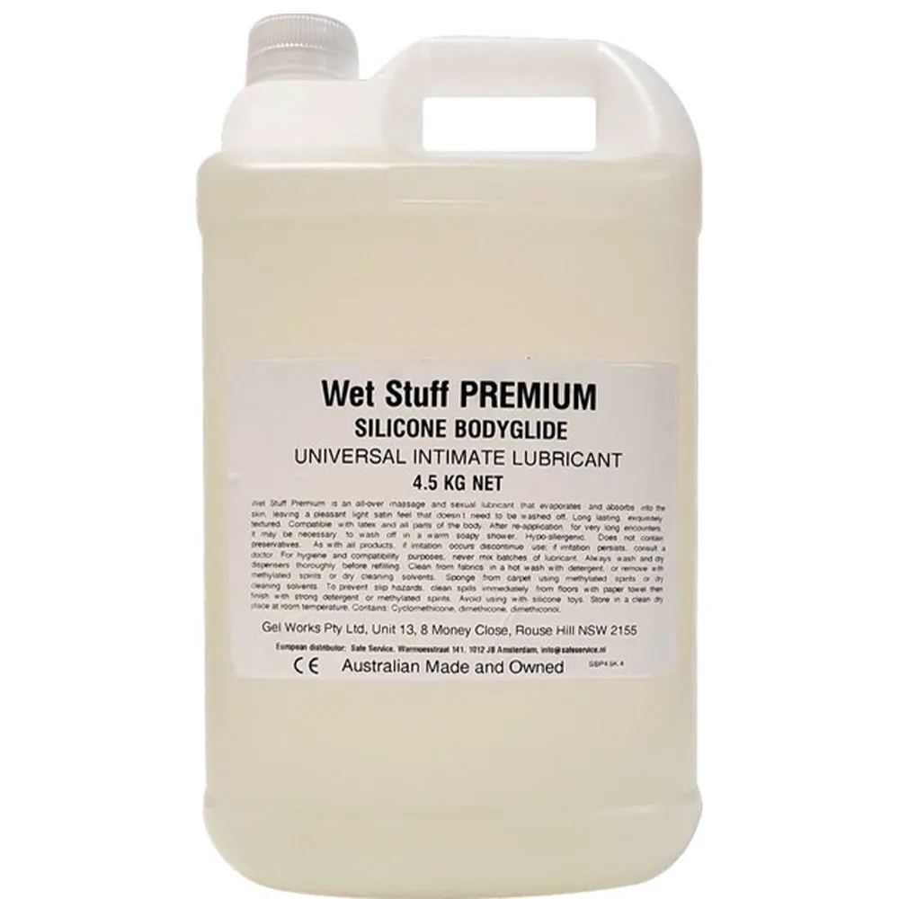 Wet Stuff Premium Silicone Bodyglide 4.5kg Personal Lubricant Sex Lube