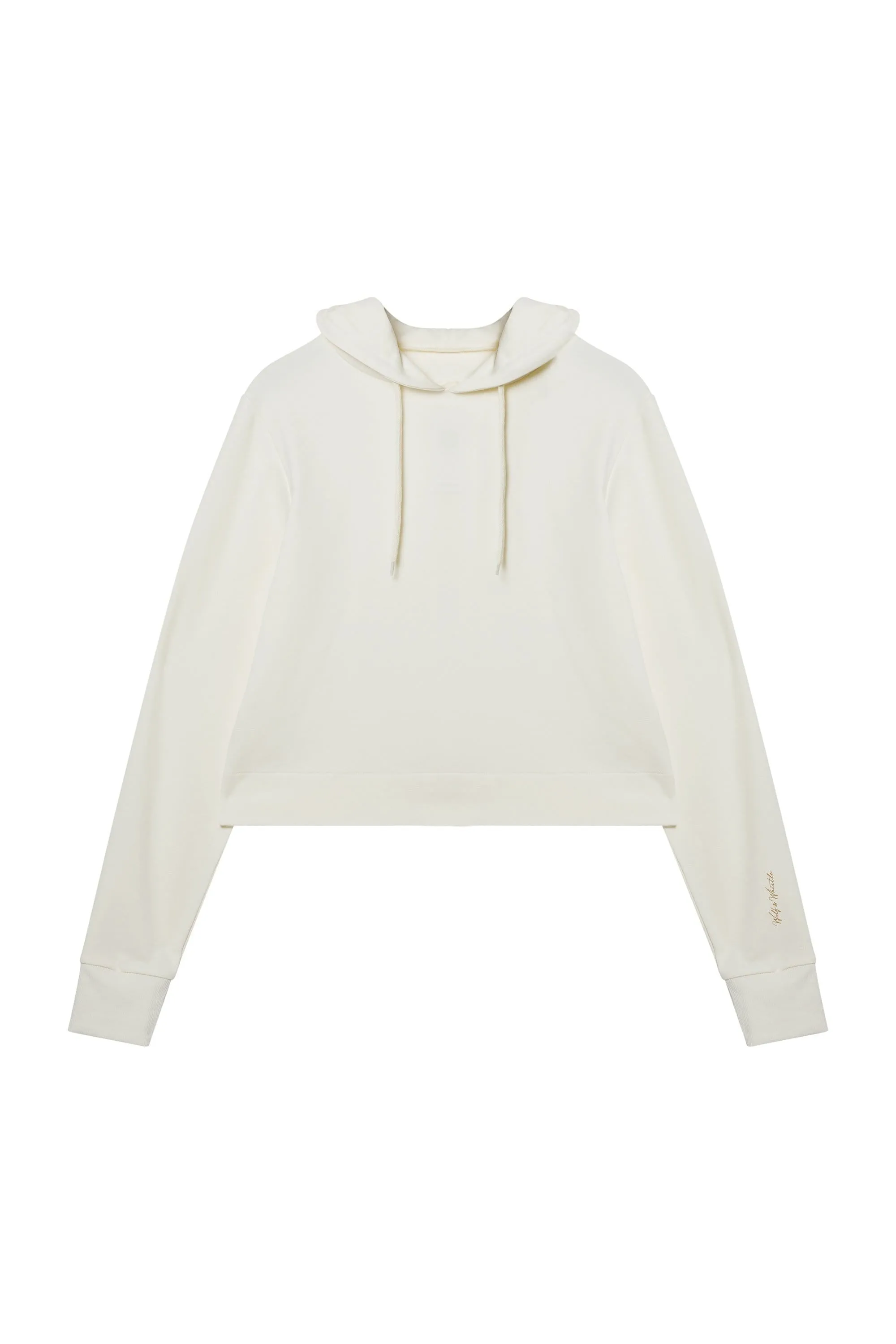Winter White Hooded Top