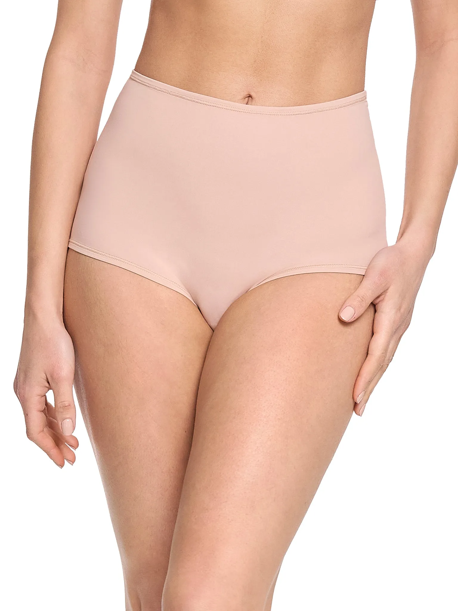 YourFit High Rise Boyshort Almond Milk Neutral
