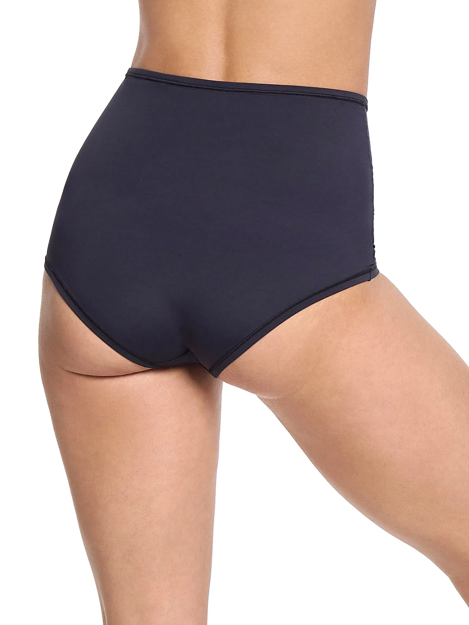 YourFit High Rise Boyshort Black
